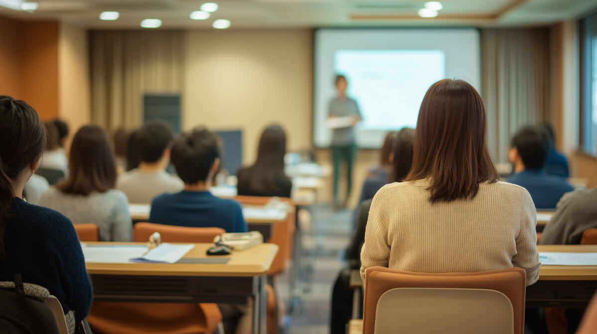 NOBORIBA® の企業研修の様子